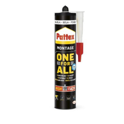 Pattex One For All High Tack Építési- és Szerelési Ragasztó 440 g
